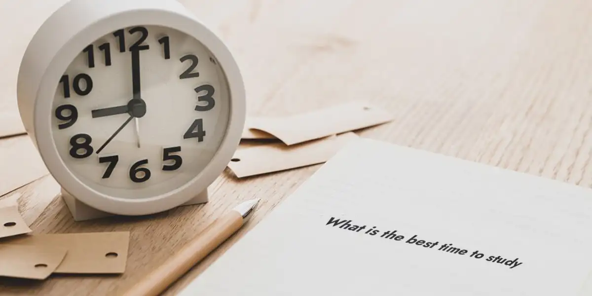 photo of What Is The Best Time To Study